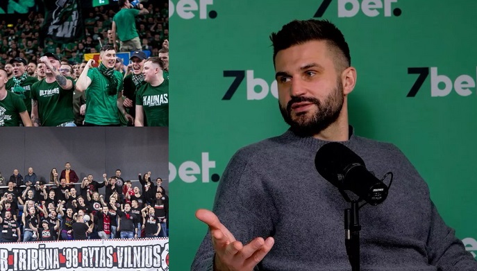 LKL užstojęs L. Kleiza: ar galiu mieste visus kekš**is vadinti? (VIDEO)